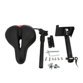 The electric scooter seat for i8/S9Max/S10Max/ABE scooters and components on a white background